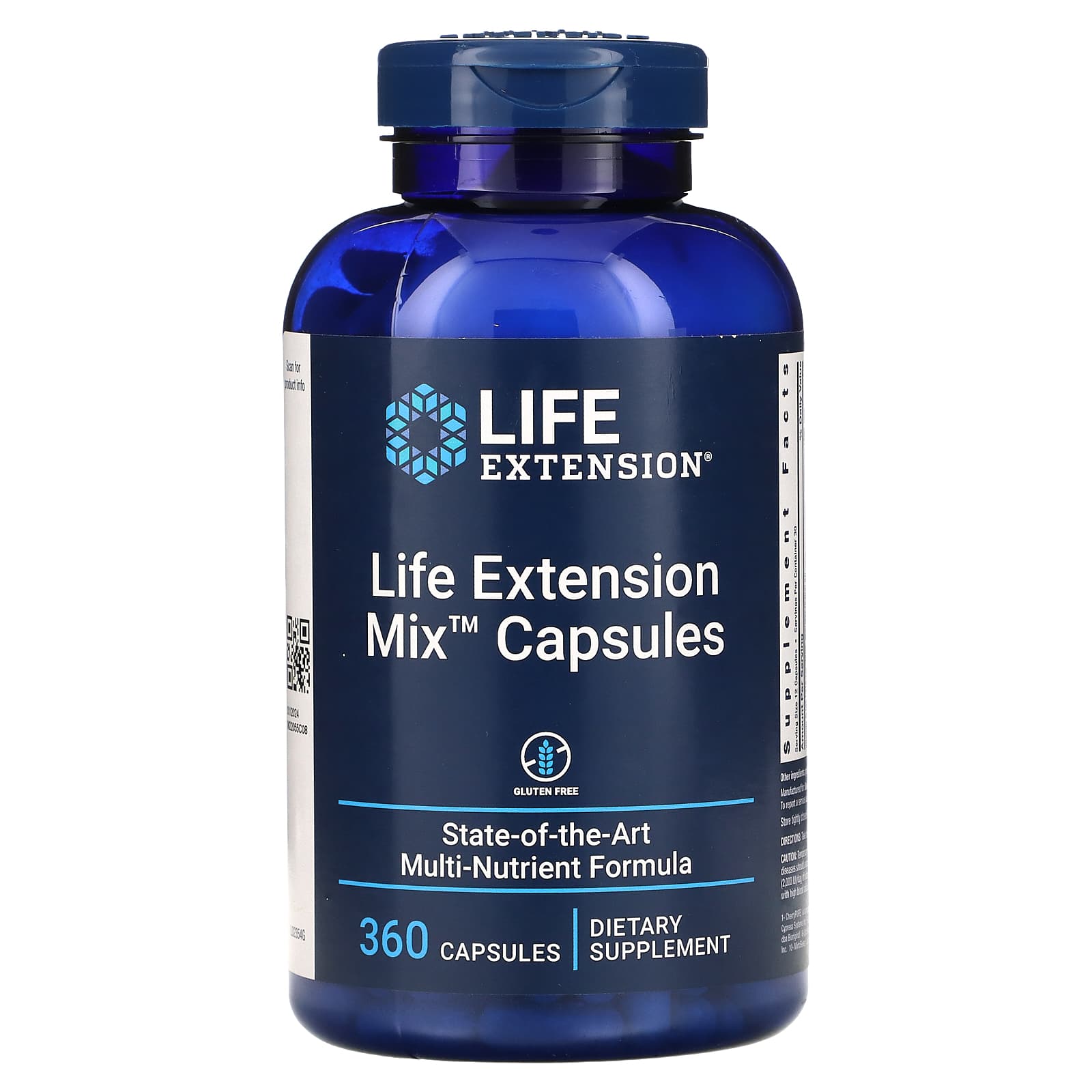 Life Extension, Mix Capsules, 360 Capsules UPC 737870235439 | HiLife Vitamins
